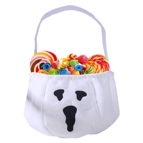 Besreey Halloween Süßigkeitentüten | Tragbare Vliesstoff Trick Or Treat Aufbewahrungsbeutel Mit Griffen,Großes Fassungsvermögen Gruseliger Halloween-Süßigkeiten-Organizer, Partymitgebsel für Freunde, Besreey Halloween Süßigkeitentüten | Tragbare Vliesstoff Trick Or Treat Aufbewahrungsbeutel Mit Griffen,Großes Fassungsvermögen Gruseliger Halloween-Süßigkeiten-Organizer, Partymitgebsel für Freunde, von Besreey