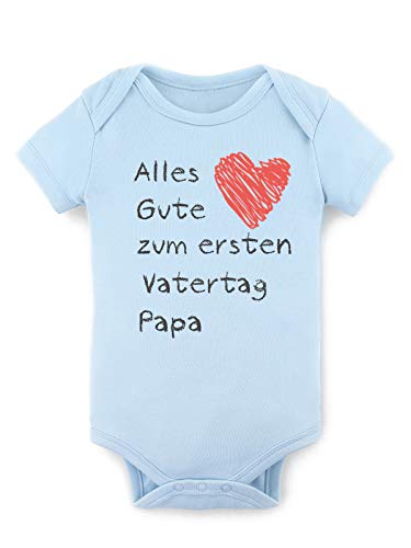 BesserBay Baby Body Erster Vater Blau 0-3 Monate von BesserBay