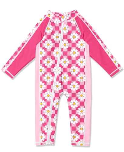 BesserBay Baby Mädchen Atmungsaktiv Badeanzug Langarm UPF 50+ Reißverschluss Badebekleidung Rosa & Blumen 12-18 Monate BesserBay Baby Mädchen Atmungsaktiv Badeanzug Langarm UPF 50+ Reißverschluss Badebekleidung Rosa & Blumen 12-18 Monate von BesserBay