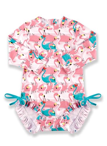 BesserBay Baby Mädchen Sonnenschutz Rash Guard UPF 50+ Rundhals Einteiliger Badeanzüge Flamingo 18-24 Monate BesserBay Baby Mädchen Sonnenschutz Rash Guard UPF 50+ Rundhals Einteiliger Badeanzüge Flamingo 18-24 Monate von BesserBay