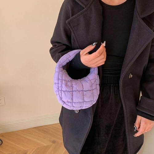 Mini-Handtasche für Damen mit einzigartigem Stil und einfachen Zugriffsfunktionen, violett, 20*14*6 von Besshepplo