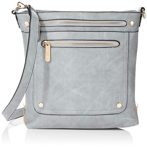 Bessie London Damen Cross Body Bag, Grau von Bessie London