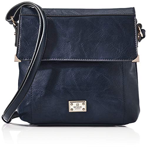 Bessie London Damen Crossbody-Umhngetasche, Navy von Bessie London