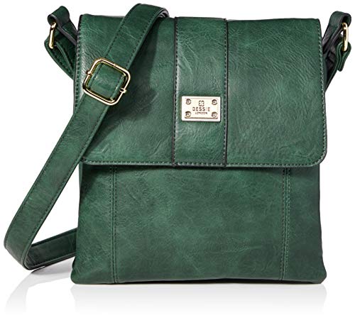 Bessie London Damen Crossbody-Umhngetasche, grün, ONE Size von Bessie London