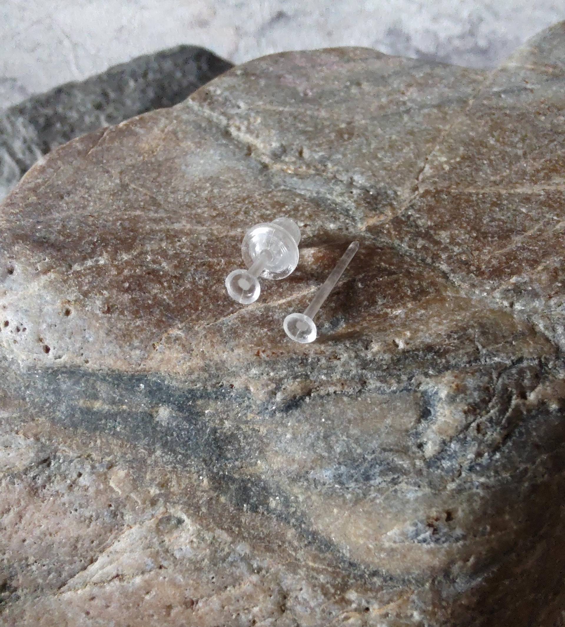 Bogof Retainer Ohrstecker, Piercing, Klarer Nasenstecker, Körperschmuck, Piercing Retainer, Acryl-Piercingstecker, Verstecktes von BessiesBodyJewellery