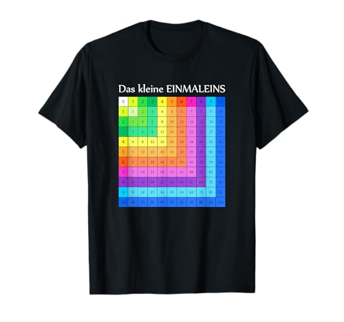 Das kleine Einmaleins Mathematik für Kinder T-Shirt von Best Art