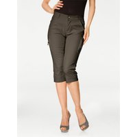 Witt Damen Capri-Hose, khaki von heine