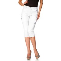 Witt Weiden Damen Capri-Hose weiß von heine