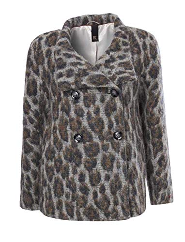 Wolljacke Jacke Damen von Best Connections in Grau - Gr. 34 von Best Connections