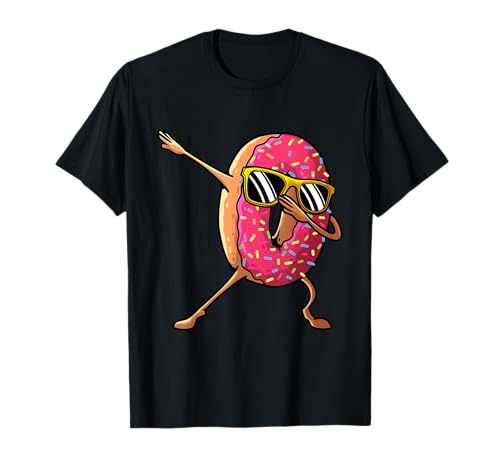 Lustige Donut-Designs für Jungen, Kinder, Mädchen, Hip-Hop, Dabbing Donut T-Shirt von Best Donut Gift For Doughnut Lovers Dab Dance Fan
