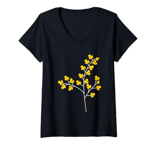 Damen Best Rubber Duck Art Rubber Duck Lover for Men Women T-Shirt mit V-Ausschnitt von Best Duck Gift Duck Lover