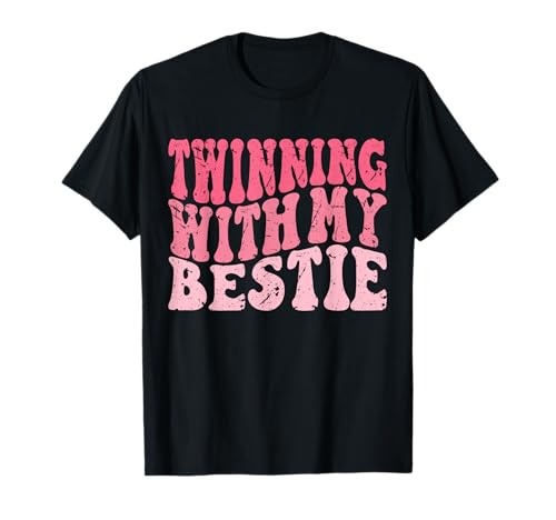Idee Einer Freundschaft mit My Bestie Spirit Week Twins Girls T-Shirt von Best Friend Matching Cute Twin Day BFF Graphic
