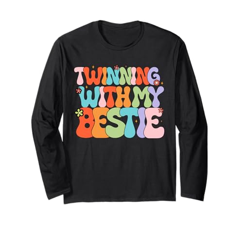 Idee Einer Freundschaft mit meiner besten Freundin Spirit Week Twins Girl Langarmshirt Idee Einer Freundschaft mit meiner besten Freundin Spirit Week Twins Girl Langarmshirt von Best Friend Matching Cute Twin Day BFF Graphics