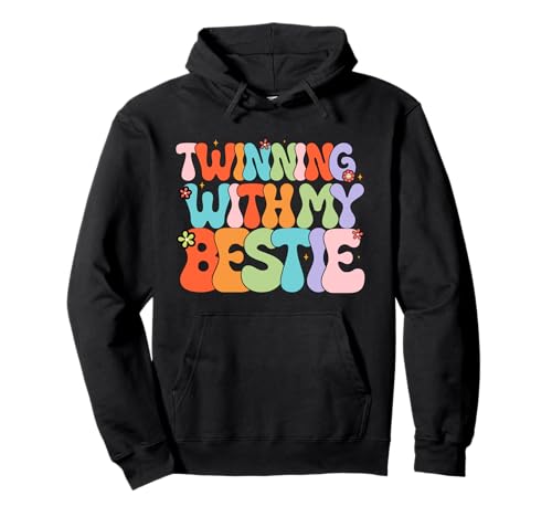Idee Einer Freundschaft mit meiner besten Freundin Spirit Week Twins Girl Pullover Hoodie Idee Einer Freundschaft mit meiner besten Freundin Spirit Week Twins Girl Pullover Hoodie von Best Friend Matching Cute Twin Day BFF Graphics