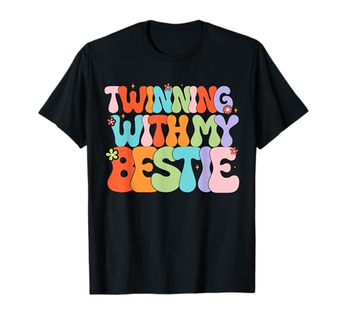 Idee Einer Freundschaft mit meiner besten Freundin Spirit Week Twins Girl T-Shirt Idee Einer Freundschaft mit meiner besten Freundin Spirit Week Twins Girl T-Shirt von Best Friend Matching Cute Twin Day BFF Graphics