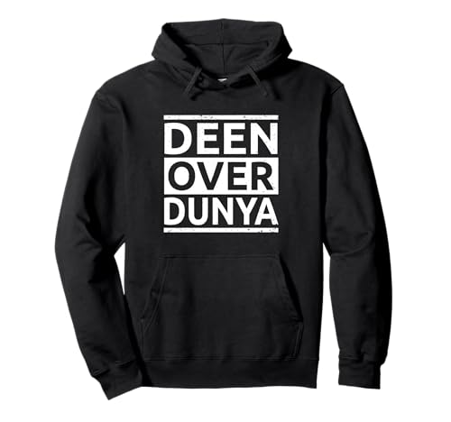 Deen Over Dunya islamisches muslimisches Zitat Islam Herren Damen Kinder Pullover Hoodie Deen Over Dunya islamisches muslimisches Zitat Islam Herren Damen Kinder Pullover Hoodie von Best Gifts For Muslims