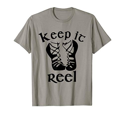 Funny Irish Dance Girls & Womens Geschenk Keep it Reel T-Shirt von Best Girls Irish Dancing Geschenk Geburtstags-Tees