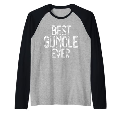 Best Guncle Ever New Baby Family LGBTQ Pride für Schwule Onkel Raglan Best Guncle Ever New Baby Family LGBTQ Pride für Schwule Onkel Raglan von Best Guncle Ever