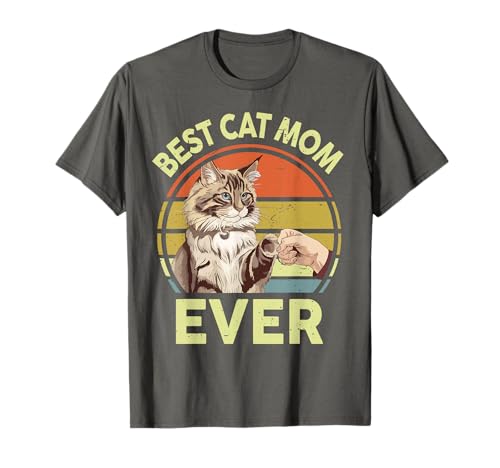 Best Cat Mom Ever Maine Coon Cat Mom Shirts für Frauen Mama T-Shirt Best Cat Mom Ever Maine Coon Cat Mom Shirts für Frauen Mama T-Shirt von Best Maine Coon Cat Mom Ever Mother Day Gift Momma