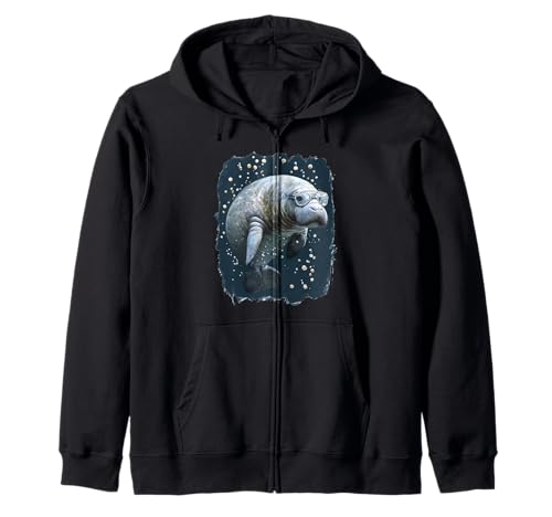 Lustige Seekuh Kunst für Männer Frauen Kinder Seekuh Seekuh Liebhaber Kapuzenjacke Lustige Seekuh Kunst für Männer Frauen Kinder Seekuh Seekuh Liebhaber Kapuzenjacke von Best Manatee Gifts Sea Lover