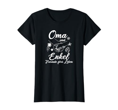 Best Oma Geschenke für Oma Geschenk Enkel Oma Enkel Sprüche Beste Oma T-Shirt Damen Schwarz S von Best Oma Geschenke für Oma Geschenk Enkel