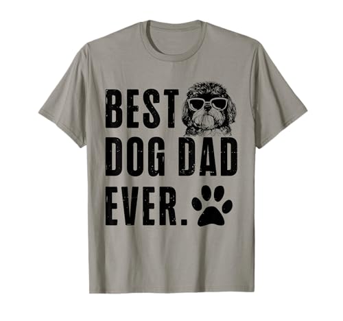 Shih Tzu Daddy Dad Bester Hundevater aller Zeiten für Männer T-Shirt von Best Shih Tzu Dad