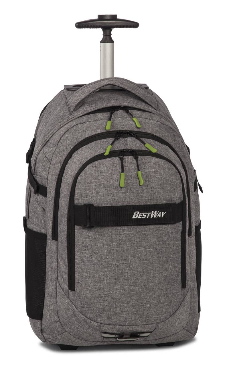 Best Way - BestWay Evolution Roller Rucksacktrolley *dunkelgrau/schwarz von Best Way