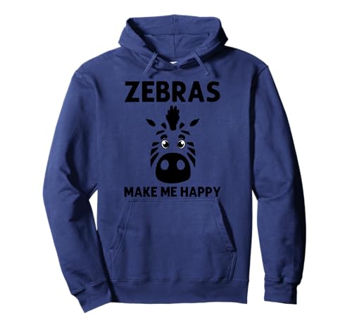 Süßes Zebra für Herren und Damen, schwarz-weiß gestreifte einfarbige Zebras Pullover Hoodie Süßes Zebra für Herren und Damen, schwarz-weiß gestreifte einfarbige Zebras Pullover Hoodie von Best Zebra Gifts Horse African Mountain Animal Co.