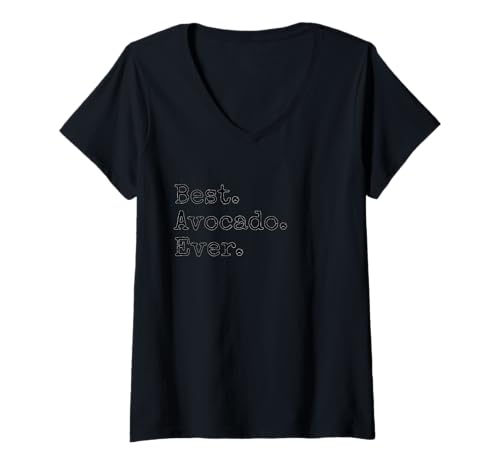 Damen Best. Avocado. T-Shirt mit V-Ausschnitt Damen Best. Avocado. T-Shirt mit V-Ausschnitt von Best. Avocado. Ever.