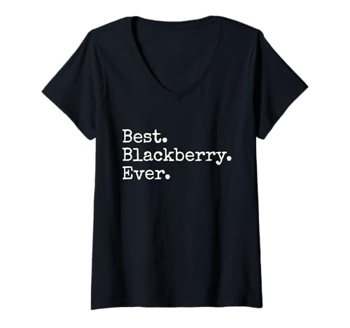 Damen Am besten. Brombeere. Jemals. T-Shirt mit V-Ausschnitt Damen Am besten. Brombeere. Jemals. T-Shirt mit V-Ausschnitt von Best. Blackberry. Ever.