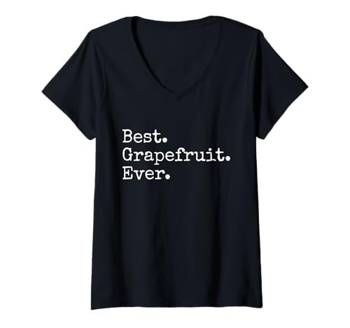 Damen Beste. Grapefruit. T-Shirt mit V-Ausschnitt Damen Beste. Grapefruit. T-Shirt mit V-Ausschnitt von Best. Grapefruit. Ever.