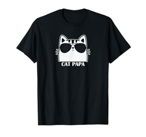 Herren Cooler Katzenvater in Sonnenbrille | Cat Papa | Bester Katzenvater aller Zeiten T-Shirt Herren Cooler Katzenvater in Sonnenbrille | Cat Papa | Bester Katzenvater aller Zeiten T-Shirt von Best Cat Dad Ever