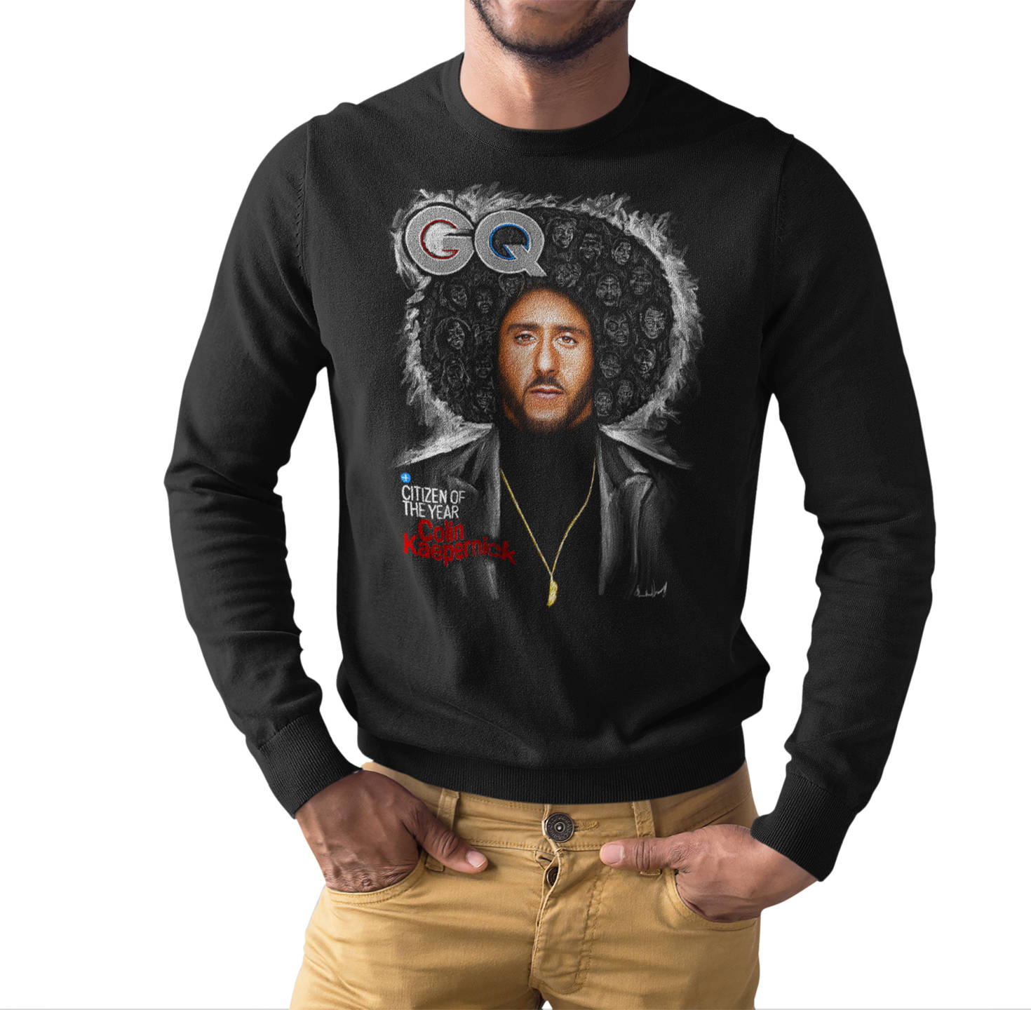Gerechtfertigt Colin Kaepernick Langarm-Shirt | Unisex Protest T-Shirt Black Lives Matter, Bürgerrechte, Aktivistenkleidung Gerechtfertigt Colin Kaepernick Langarm-Shirt | Unisex Protest T-Shirt Black Lives Matter, Bürgerrechte, Aktivistenkleidung von BestArtPrintsGifts