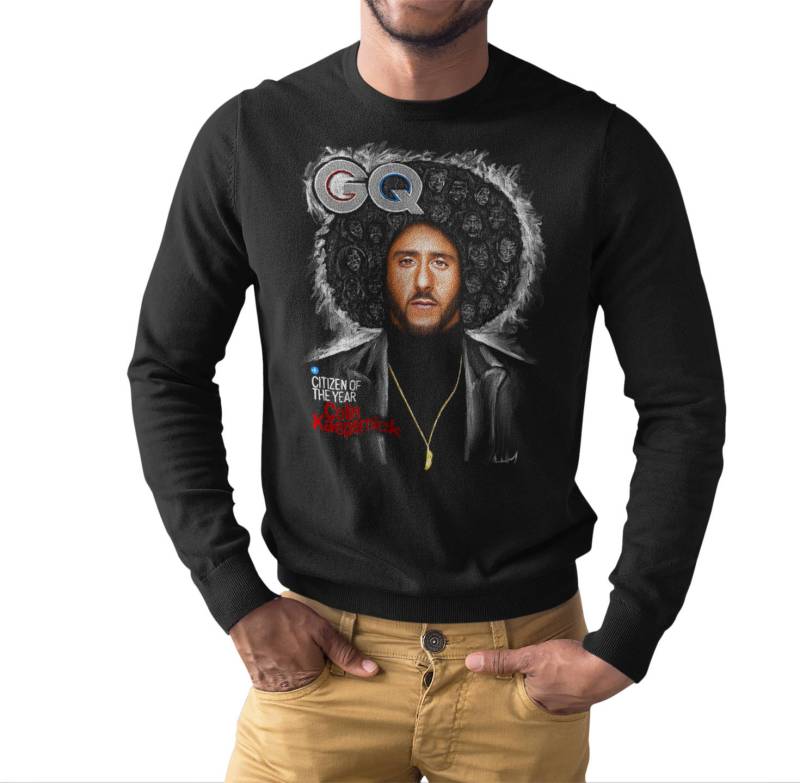 Gerechtfertigt Colin Kaepernick Langarm-Shirt | Unisex Protest T-Shirt Black Lives Matter, Bürgerrechte, Aktivistenkleidung von BestArtPrintsGifts