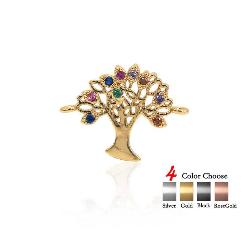 Stammbaum Diy Schmuck Armband Charm Stecker Perlen Für Frauen Original Dekor 17 X 12 Mm von BestBeaded