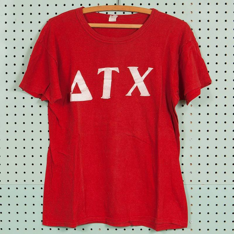 70Er Jahre Tierhaus Delta Tau Chi Brüderlichkeit T Shirt Size L ∆Tx von BestOnlyVintage