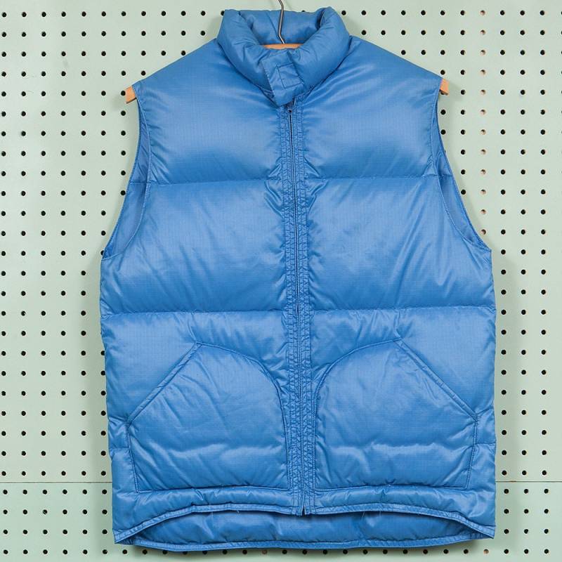 70Er Jahre Vintage Blau Unten Wandern Weste Größe Xs Sierra Entwirft Berkeley California Ca Im Freien von BestOnlyVintage