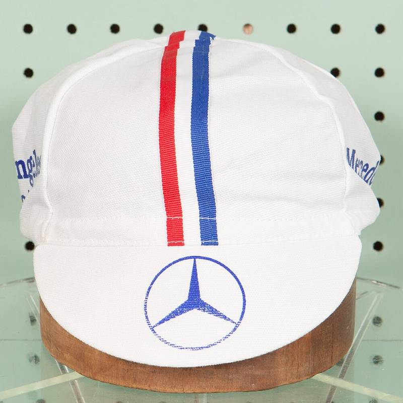 80Er Vintage La Marathon Finisher Los Angeles Ca Radsportmütze Mercedes Benz von BestOnlyVintage