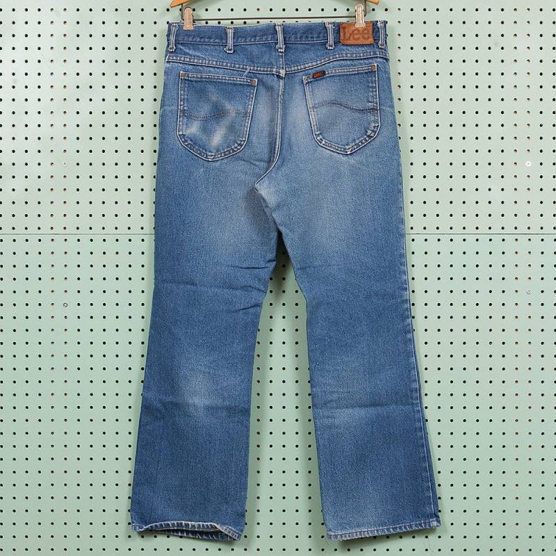 Jahrgang Lee Riders Denim Jeans Größe 36 X 30 Made in Usa Baumwolle Große Fade Dark Wash 80Er Jahre von BestOnlyVintage