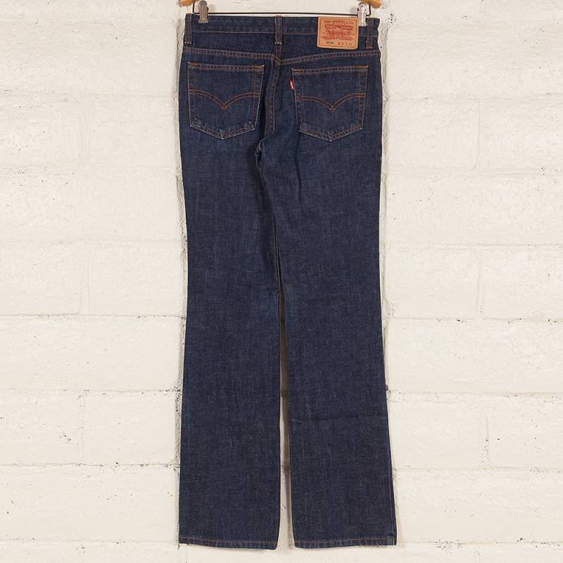 Vintage Levis 571K-Denim-Jeans Größe 30 X 33 Rote Lasche Dunkle Waschung Sehr Fade Levi Strauss von BestOnlyVintage