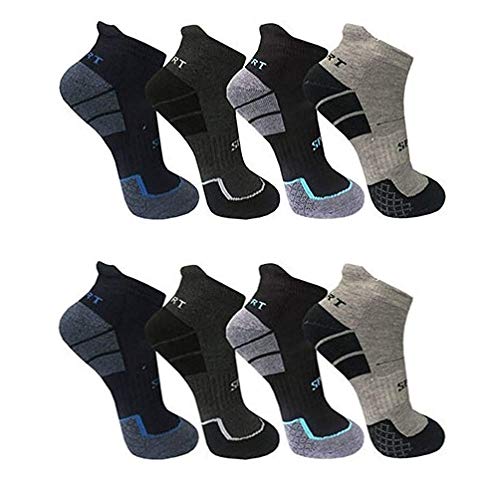 BestSale247 12 Paar Herren Thermo Sneaker Socken Kurzsocken Sportsocken (12 Paar | Farbmix, 39-42) von BestSale247