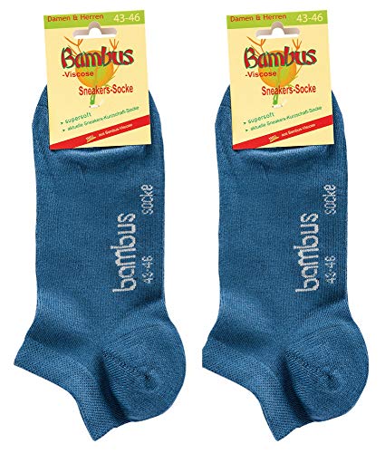 BestSale247 6-12 Paar Unisex BAMBUS Sneaker Socken kein Naht mit verstärkte Spitze und Ferse - Wellness Strumpfe - Antibakteriell (DE/NL/SE/PL, Numerisch, 35, 38, Regular, Regular, 6 Paar/Jeans) von BestSale247