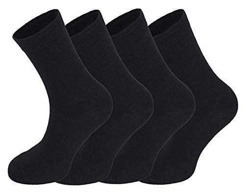 BestSale247 6 Paar Damen Thermo Socken Baumwolle (Schwarz | Gr.35-38) von BestSale247