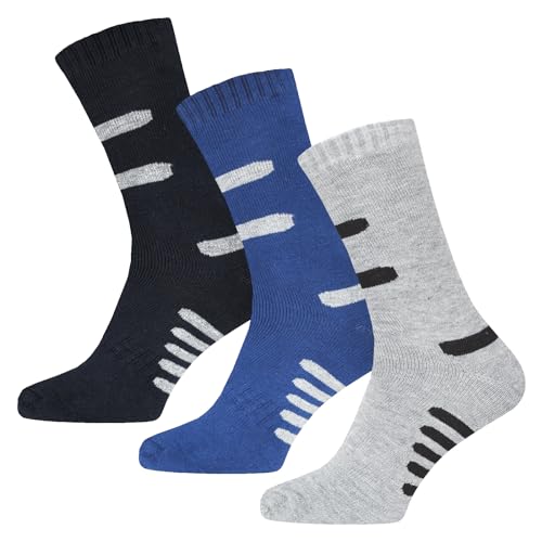 BestSale247 6 Paar Herren Thermosocken Warme Dicke gefütterte Wintersocken Skisocken Vollfrottee (DE/NL/SE/PL, Numerisch, 39, 42, Regular, Regular, Farbenmix 1) von BestSale247