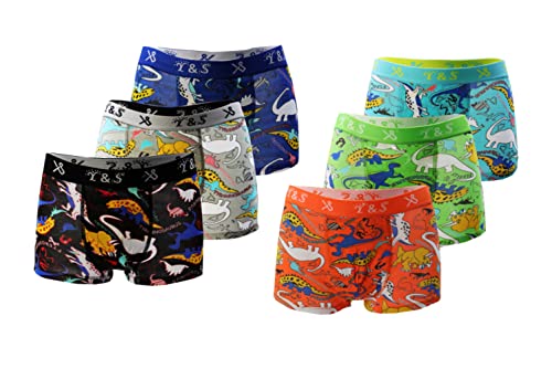 BestSale247 6 Stück Kids Jungen Boxershorts Unterhosen Shorts Boy Unterwäsche Baumwolle (158-164) von BestSale247