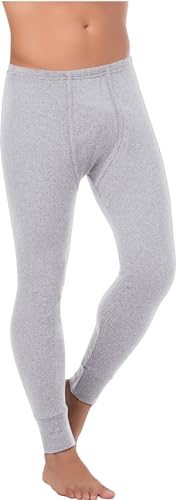 BestSale247 Herren Thermo Unterhose Lang Funktionsunterwäsche (M, Grau) von BestSale247