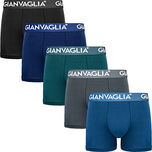 5er Pack Herren Boxershorts Unterhosen aus super weicher Baumwolle (5er Pack/Mix 5007, XXL) von BestSale247