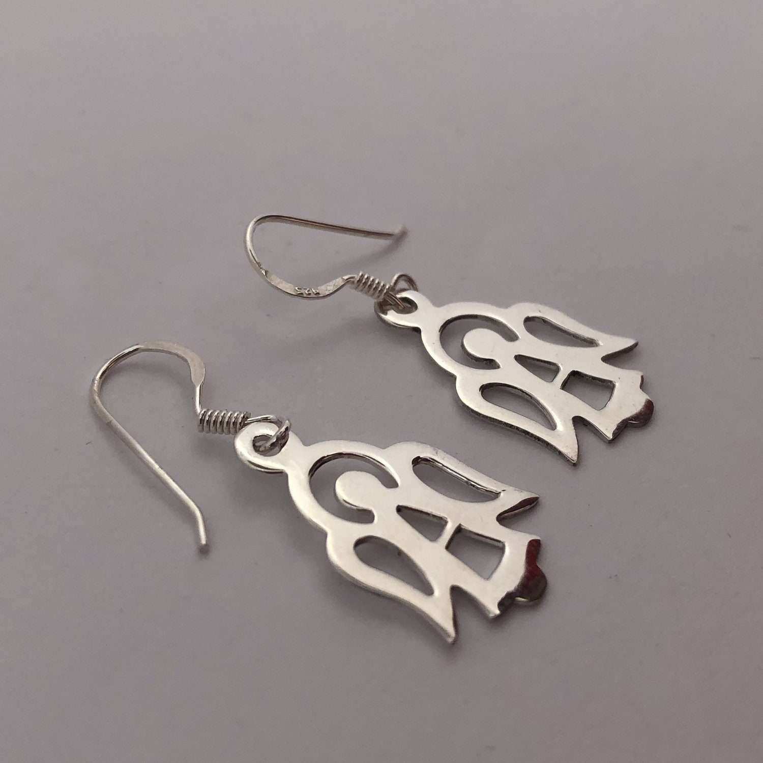 Engel Ohrringe - Schmuck Geschenke Sinnvolles Geschenk Geschenkidee Für Sie Sterling Silber Hängeohrringe Engel Ohrringe - Schmuck Geschenke Sinnvolles Geschenk Geschenkidee Für Sie Sterling Silber Hängeohrringe von BestSpanishShop
