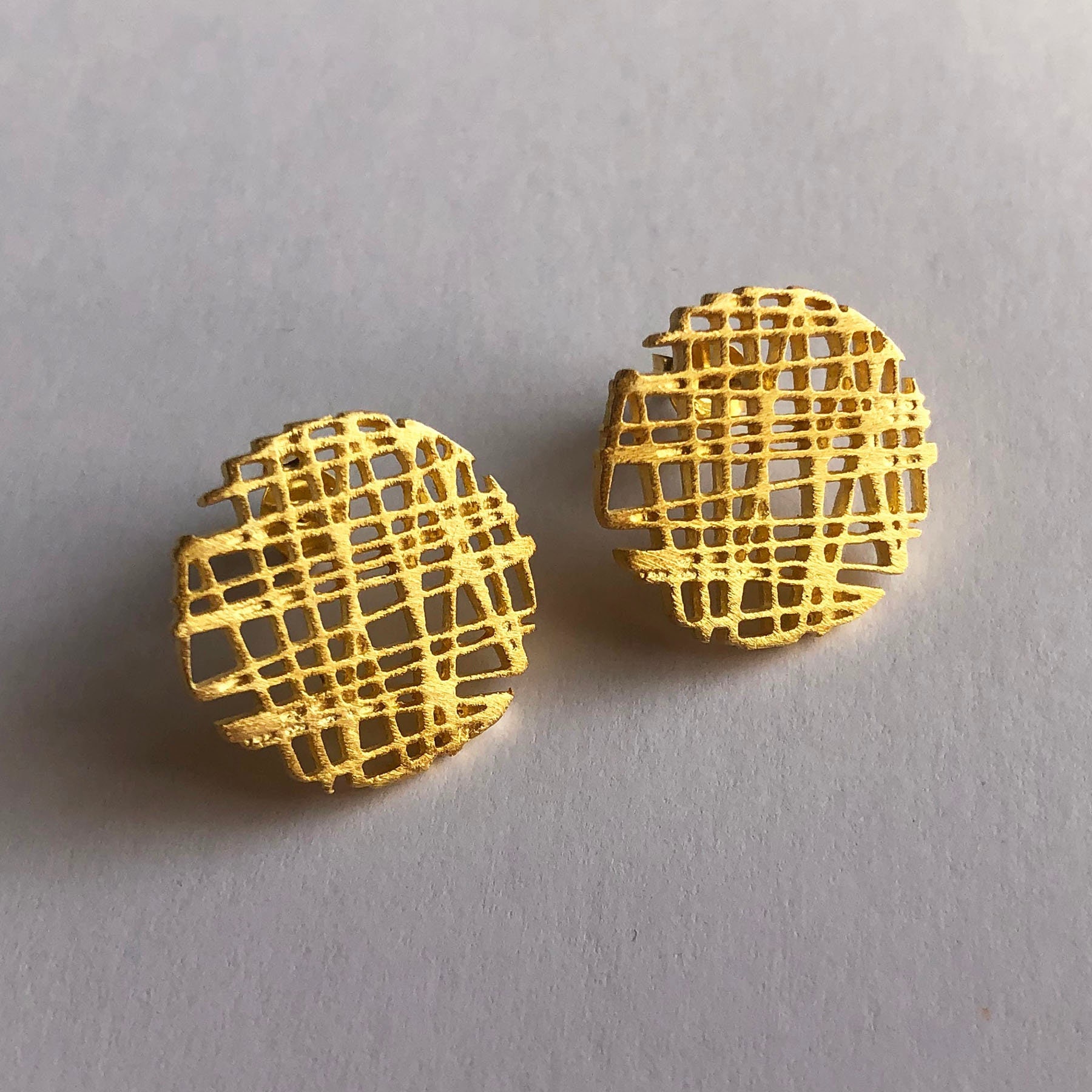 Silber Ohrstecker Botones - Kreis Ohrringe Schmuck Große Knopf Moderne Geschenkidee Für Er Silber Ohrstecker Botones - Kreis Ohrringe Schmuck Große Knopf Moderne Geschenkidee Für Er von BestSpanishShop