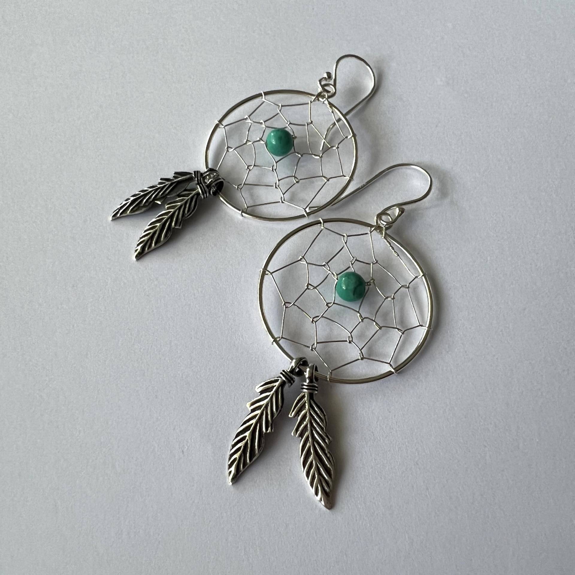 Traumfänger Ohrringe - Sterling Silber Atrapasueños Schmuck Handgefertigte Boho Traumfänger Ohrringe - Sterling Silber Atrapasueños Schmuck Handgefertigte Boho von BestSpanishShop